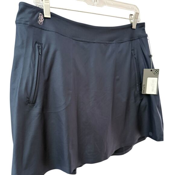 G/FORE Silky Tech A-Line Golf Skort in Twilight Size Large - Picture 9 of 10